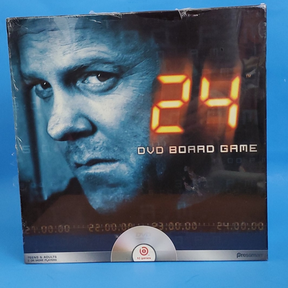 New In Box 24 DVD Board Game